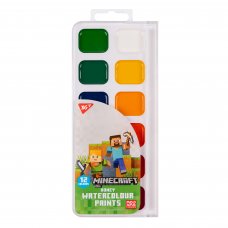 Watercolour paints Yes Minecraft 12 colours honey w/b