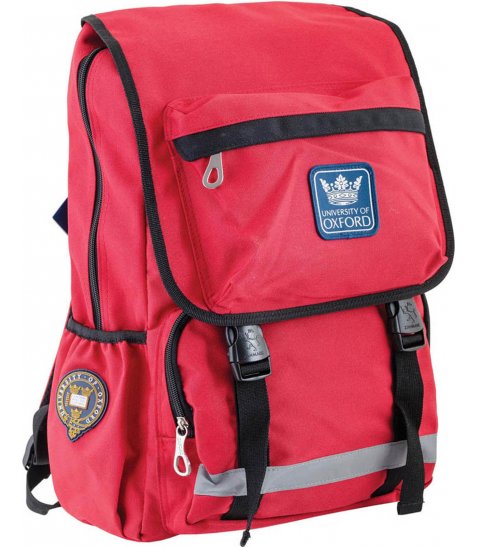 Рюкзак для підлітків YES  OX 228, червоний, 30*45*15 - фото 1 з 8