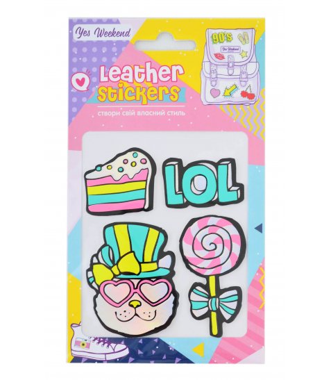 Набір наклейок YES Leather stikers Sweets - фото 1 з 1