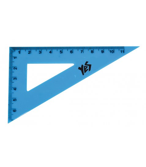 Треугольник YES прямоугольный флуоресцентный 11 см - фото 6 из 6