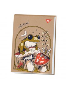 Альбом для малювання YES А4 40 аркушів клеєний білила "Frog" крафт