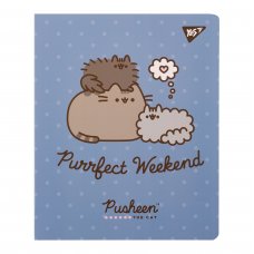 Notebook Yes A5 50 sheets spiral Pusheen checked