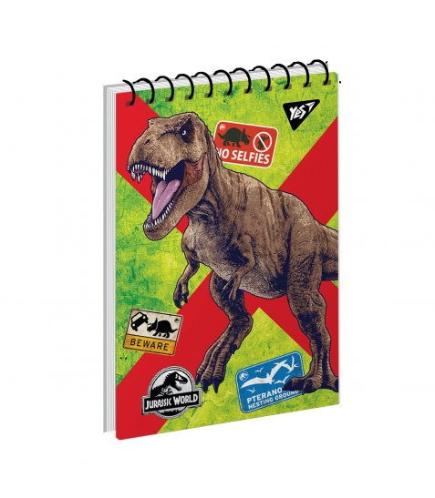 Зошит для записів YES А6/80 од.спіраль "Jurassic World. Dino tracker" - фото 3 з 3