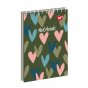 Зошит для записів YES А6 Hearts 80 аркушів клітинка