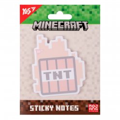 Папір з липким шаром Yes фігурний Minecraft TNT 40 аркушів