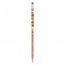 Олівець чорнографітний YES Erudite Collection Erudite Collection шестигранный з гумкою