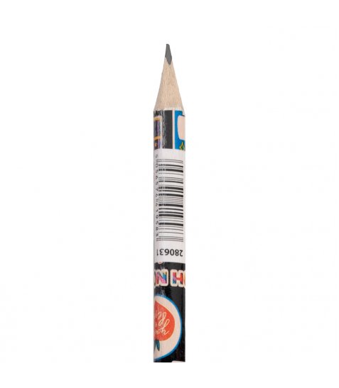 Олівець чорнографітний YES Sticky Mood трикутний з ластиком - фото 3 з 3