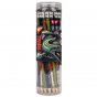 Олівець чорнографітний Yes Jurassic World круглий з гумкою