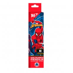 Олівці кольорові YES 6 кол "Marvel.Spiderman"