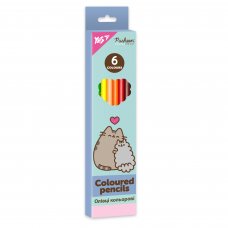 Олівці кольорові Yes 6 кол. Pusheen