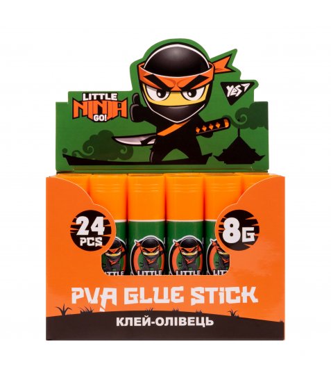 Клей-олівець Yes 8г PVA Ninja - фото 2 з 2