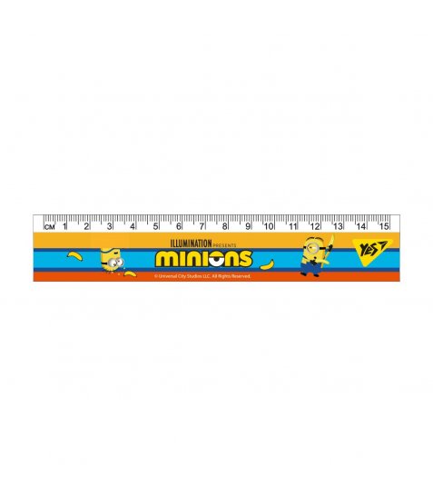 Лінійка YES 15 см Minions - фото 1 з 1