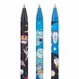 Ручка масляна YES Space Aliens 0,7 мм синяя