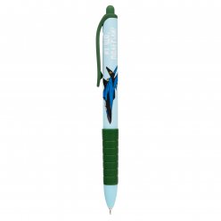 Ручка кулькова YES Месники автоматична 0,7 мм синя