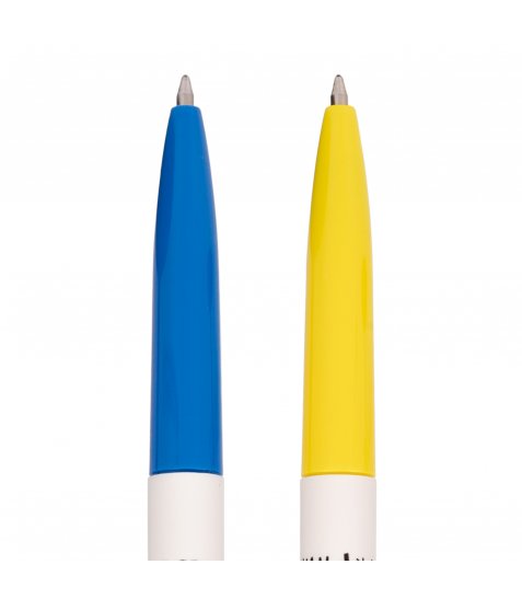 Ручка кулькова YES Гусь автоматична 0,7 мм синя - фото 4 з 4