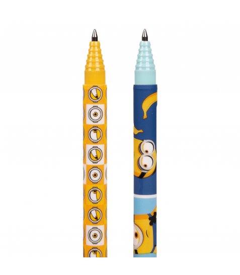Ручка гелева YES пиши-стирай Minions 0,5 мм синя - фото 4 з 4
