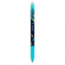 Ручка гелева пиши-стирай автоматична Yes Ukraine 0,5 мм синя