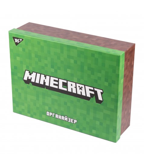 Настільний органайзер в наборі YES "Minecraft" картонний, 4 предмети - фото 2 з 2