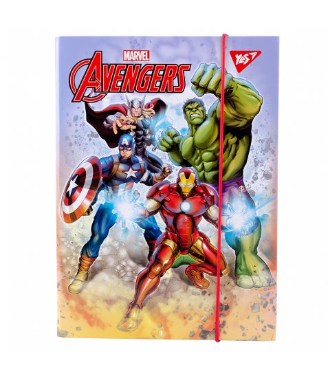 Папка для зошитів YES картонна В5 Marvel.Avengers - фото 1 з 4