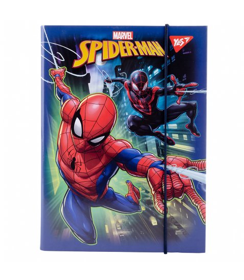 Папка для зошитів YES картонна В5 Marvel Spiderman - фото 1 з 4