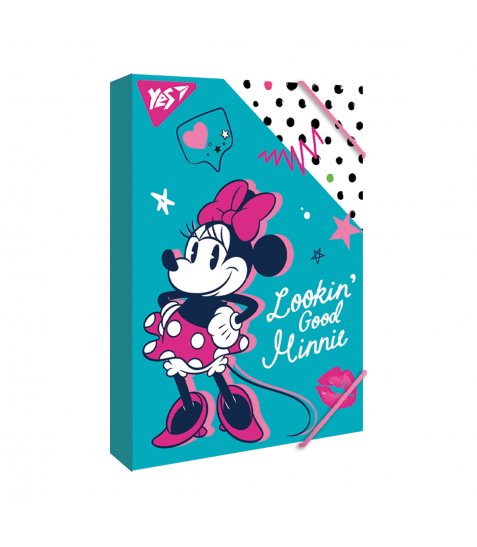 Папка для зошитів YES картонна В5 "Minnie Mouse" - фото 1 з 1