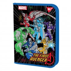 Папка для зошитів YES пластикова на блискавці В5 Marvel.Avengers