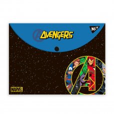 Папка-конверт YES на кнопке А4 Marvel.Avengers