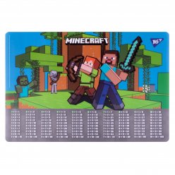 Подложка для стола YES 43x29 см "Minecraft"