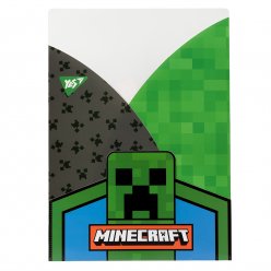 Папка - куток YES А4 "Minecraft", 3 клапана