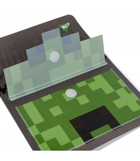 Папка з 20 файлами YES A4 Minecraft з кишенею - фото 3 з 4