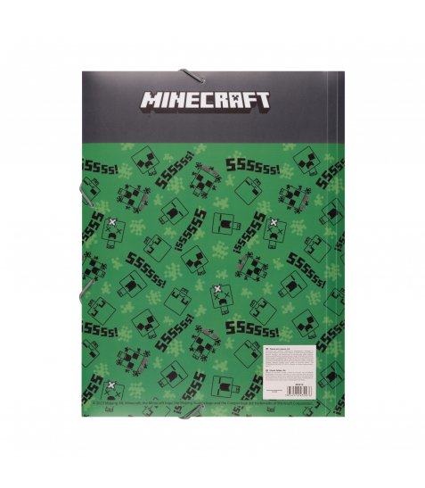 Папка на резинці Yes Minecraft Creepers A4 - фото 3 з 3