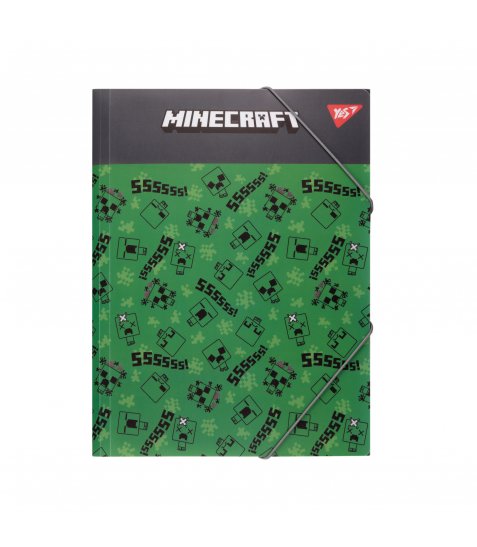 Папка на резинці Yes Minecraft Creepers A4 - фото 1 з 3