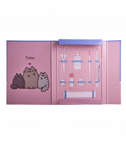 Папка для труда Yes картонная A4 Pusheen - фото 2 из 2