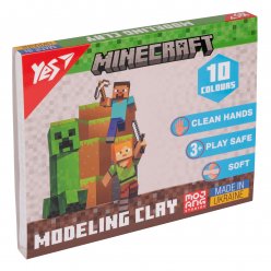 Пластилін Yes Minecraft 10 кольорів 200 г