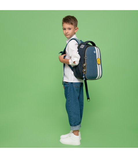 Рюкзак шкільний каркасний YES H-100 Smiley World - фото 22 з 22