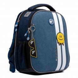 Рюкзак шкільний каркасний YES H-100 Smiley World