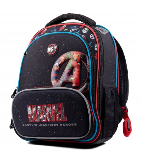 Рюкзак шкільний каркасний YES S-30 JUNO ULTRA Premium Marvel Avengers - фото 2 з 15