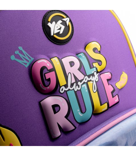 Рюкзак шкільний каркасний YES S-30 JUNO ULTRA Premium Girls style - фото 9 з 20