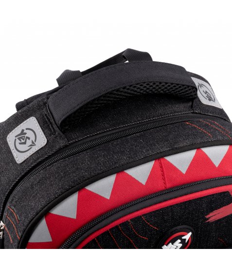 Рюкзак шкільний напівкаркасний YES S-91 Shark - фото 8 з 20