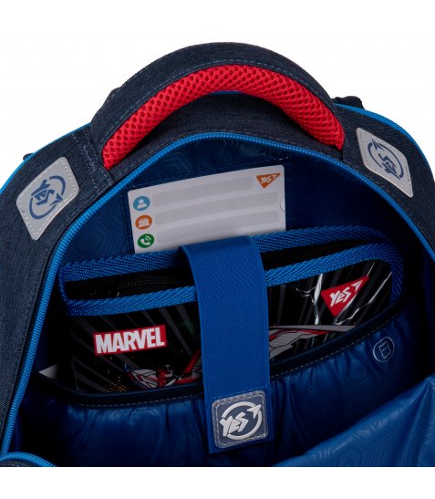 Рюкзак шкільний напівкаркасний YES S-91 Marvel Spiderman - фото 4 з 12