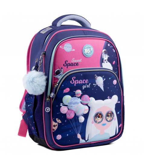 Рюкзак шкільний напівкаркасний YES S-40 Space Girl - фото 1 з 23