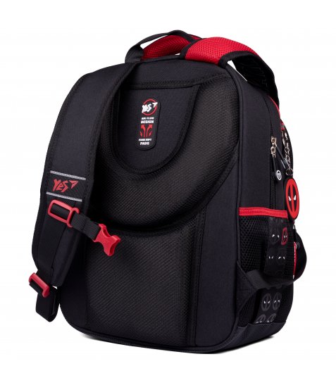 Рюкзак шкільний напівкаркасний YES S-40 Marvel Deadpool - фото 16 з 16