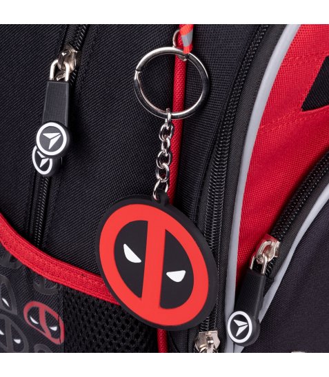 Рюкзак шкільний напівкаркасний YES S-40 Marvel Deadpool - фото 9 з 16