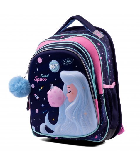 Рюкзак шкільний напівкаркасний YES S-82 Space Girl - фото 2 з 18