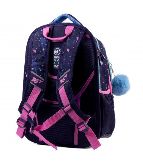Рюкзак шкільний напівкаркасний YES S-82 Space Girl - фото 3 з 18