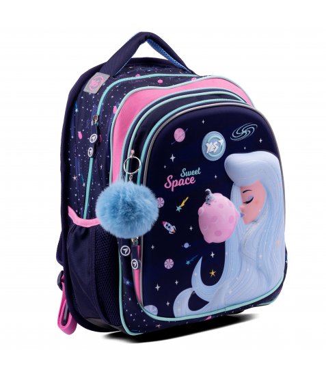 Рюкзак шкільний напівкаркасний YES S-82 Space Girl - фото 1 з 18