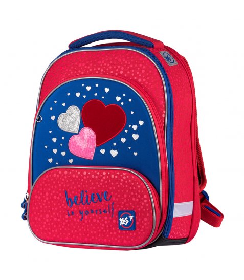 Рюкзак шкільний каркасний YES S-30 JUNO ULTRA Heart beat - фото 4 з 7