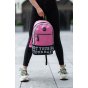 Рюкзак молодіжний YES T-101  "Private" рожевий/чорний