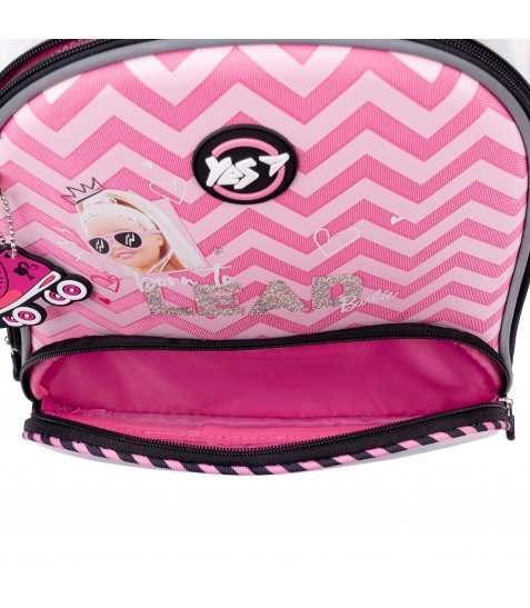 Рюкзак шкільний каркасний YES S-30 JUNO ULTRA Premium Barbie - фото 9 з 19