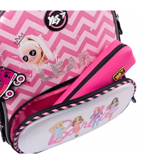 Рюкзак шкільний каркасний YES S-30 JUNO ULTRA Premium Barbie - фото 4 з 19